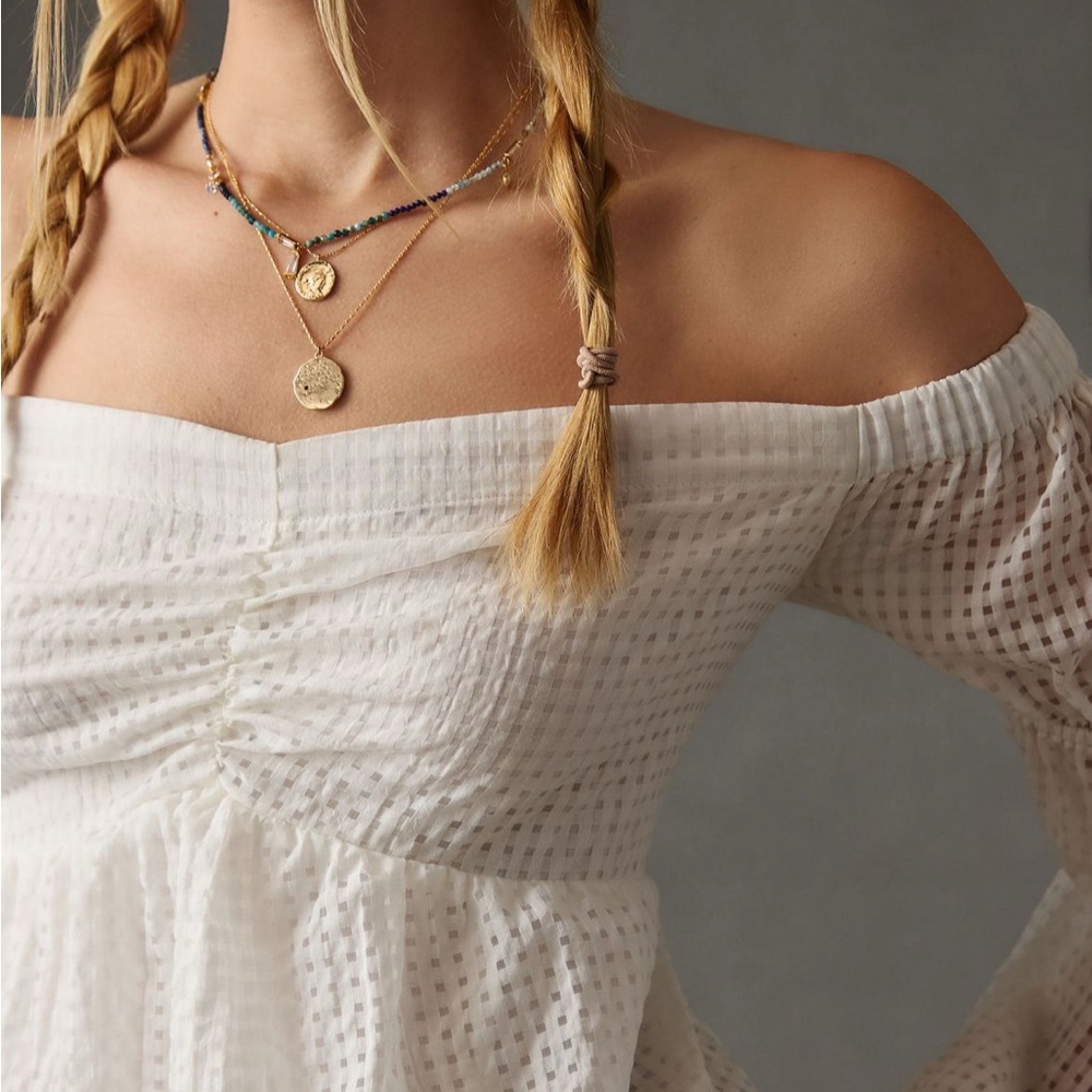 Maeve Off-The-Shoulder Blouse - Picture 3 of 4